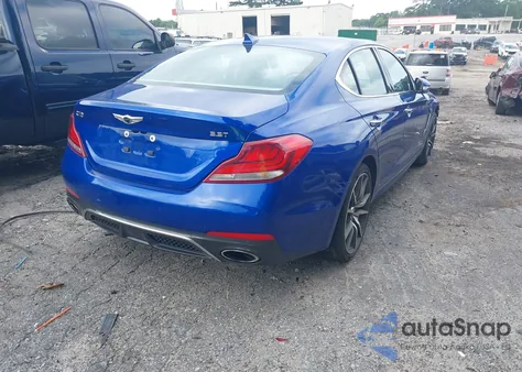 2019 Genesis G70 3.3T Advanced из США, поврежденный, VIN KMTG74LE0KU013868